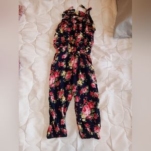 *HP* NWT miaoduekid Girl's Floral Jumpsuit